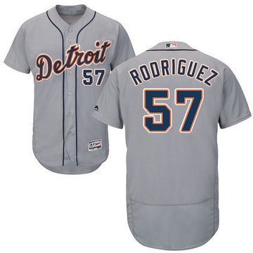 Francisco Rodriguez Detroit Tigers gray jersey