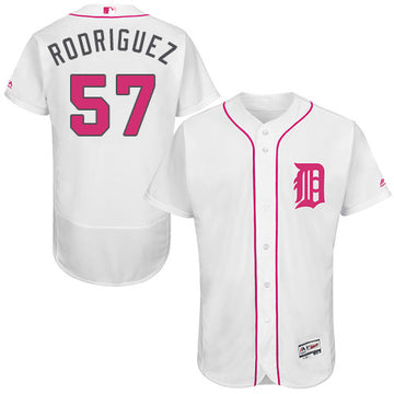 Francisco Rodriguez Detroit Tigers white jersey
