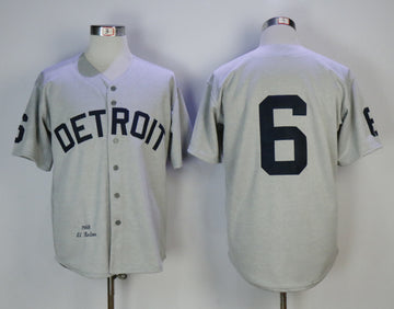 Al Kaline Detroit Tigers gray jersey