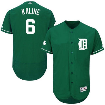 Al Kaline Detroit Tigers green jersey