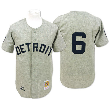 Al Kaline Detroit Tigers grey Throwback jersey