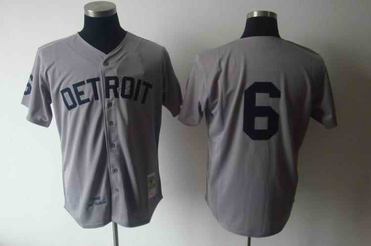 Kaline Detroit Tigers grey jersey