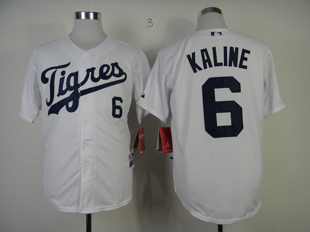 Kaline Detroit Tigers white jersey