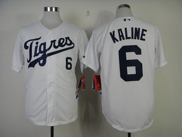 Kaline Detroit Tigers white jersey