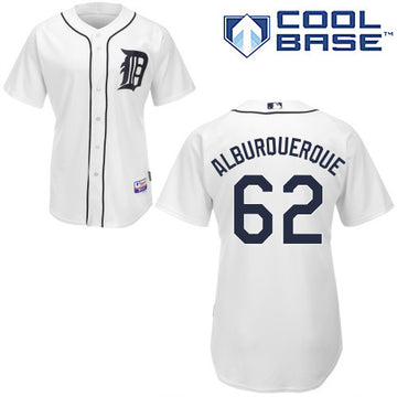 Al Alburquerque Detroit Tigers white jersey