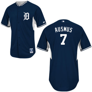 Ausmus Detroit Tigers blue jersey