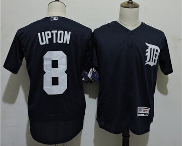 Justin Upton Detroit Tigers navy jersey