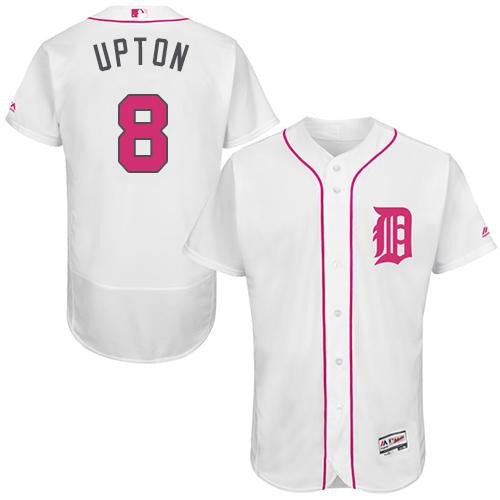 Justin Upton Detroit Tigers white Authentic jersey