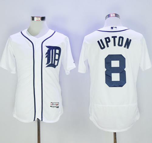 Justin Upton Detroit Tigers white Authentic jersey
