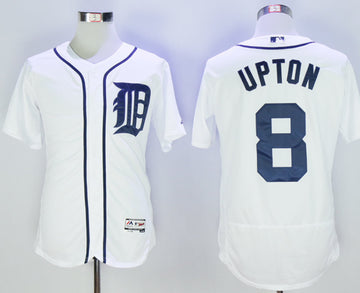 Justin Upton Detroit Tigers white jersey