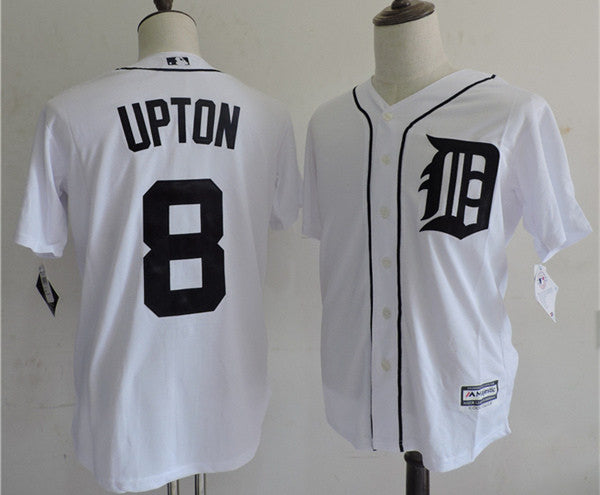 Justin Upton Detroit Tigers white jersey
