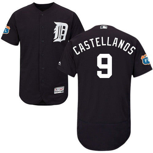 Nicholas Castellanos Detroit Tigers navy jersey