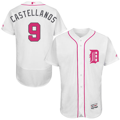 Nicholas Castellanos Detroit Tigers white jersey