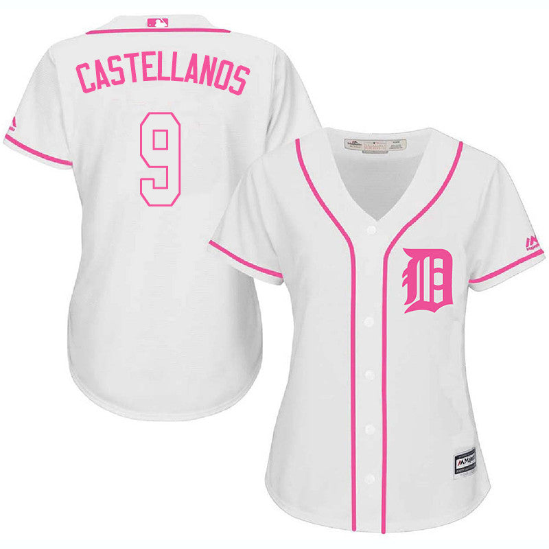 Nicholas Castellanos Detroit Tigers white jersey