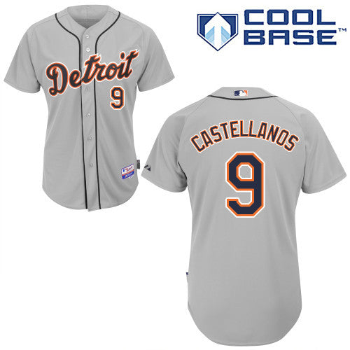 Nick Castellanos Detroit Tigers grey jersey