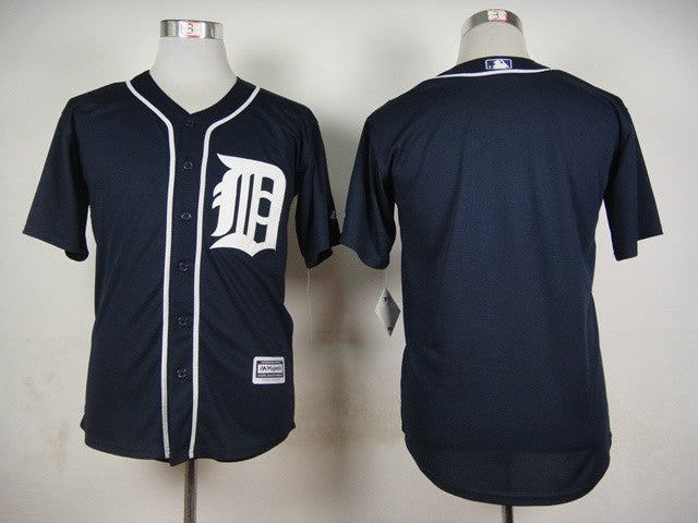 Custom Detroit Tigers blue jersey