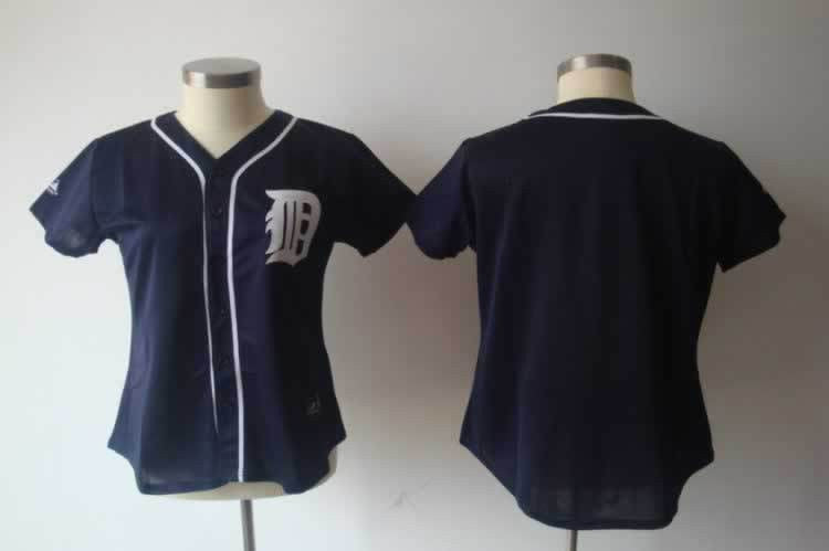 Custom Detroit Tigers blue jersey