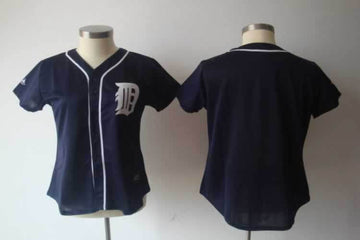 Custom Detroit Tigers blue jersey