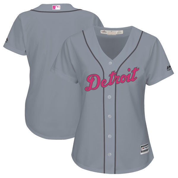 Custom Detroit Tigers gray jersey