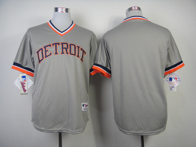 Custom Detroit Tigers grey jersey