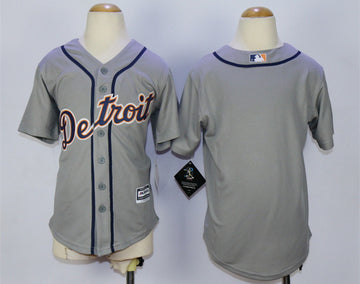 Custom Detroit Tigers grey jersey