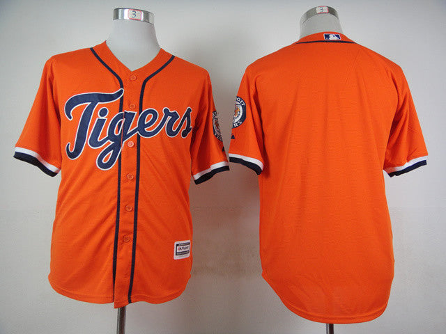 Custom Detroit Tigers orange jersey
