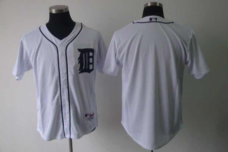 Custom Detroit Tigers white jersey