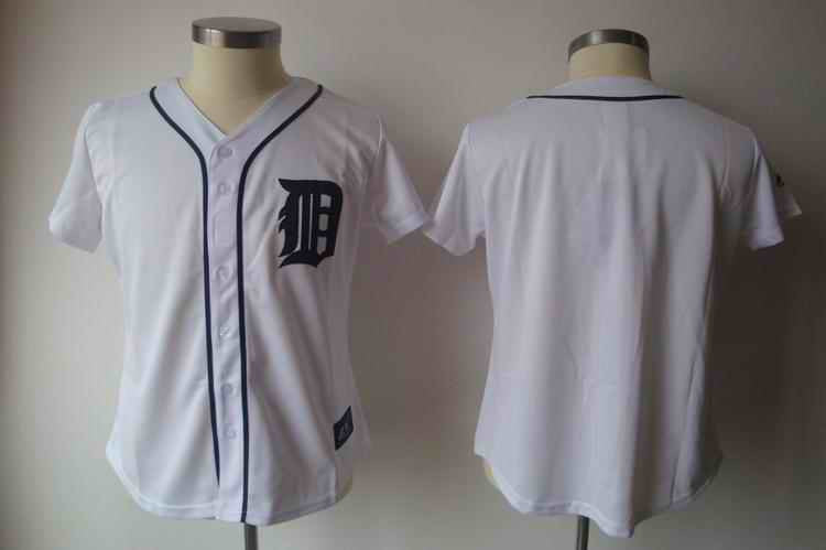 Custom Detroit Tigers white jersey