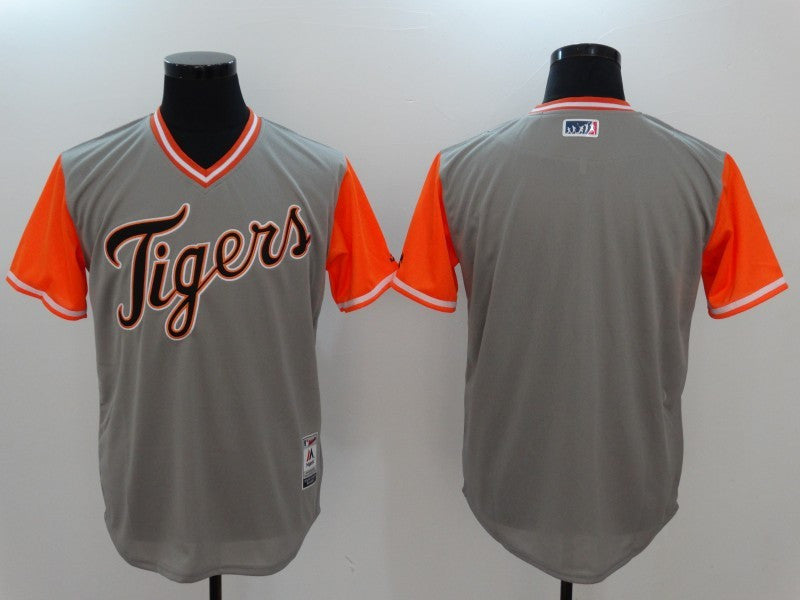 Majestic Detroit Tigers gray jersey
