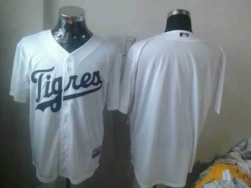 Detroit Tigers white jersey