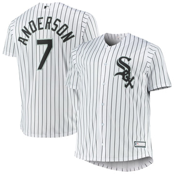 Tim Anderson Chicago White Sox white jersey