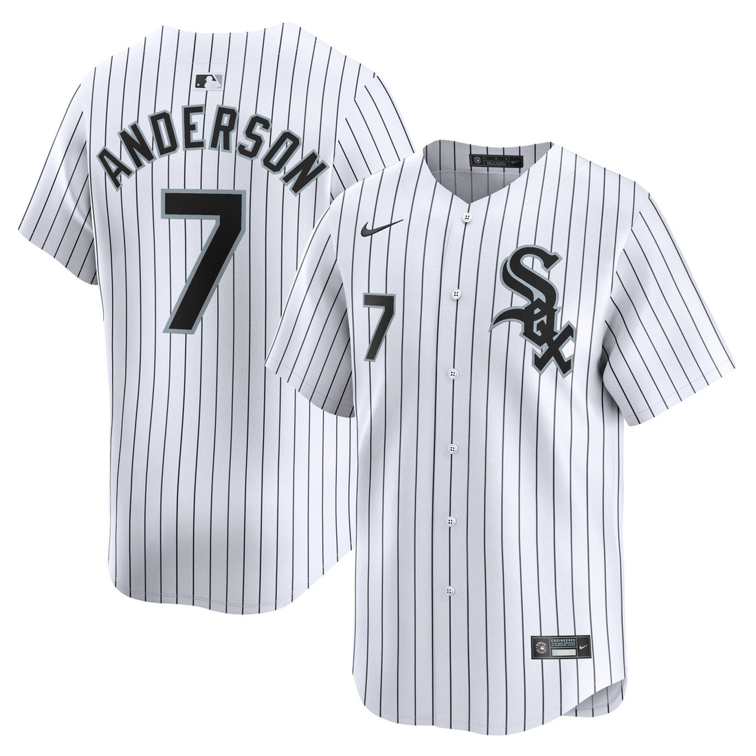 Tim Anderson Chicago White Sox white Limited jersey