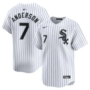 Tim Anderson Chicago White Sox white Limited jersey