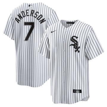 Tim Anderson Chicago White Sox white Home jersey