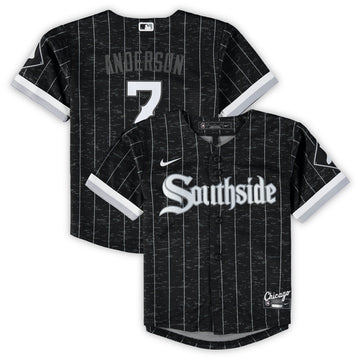 Tim Anderson Chicago White Sox black City Connect jersey