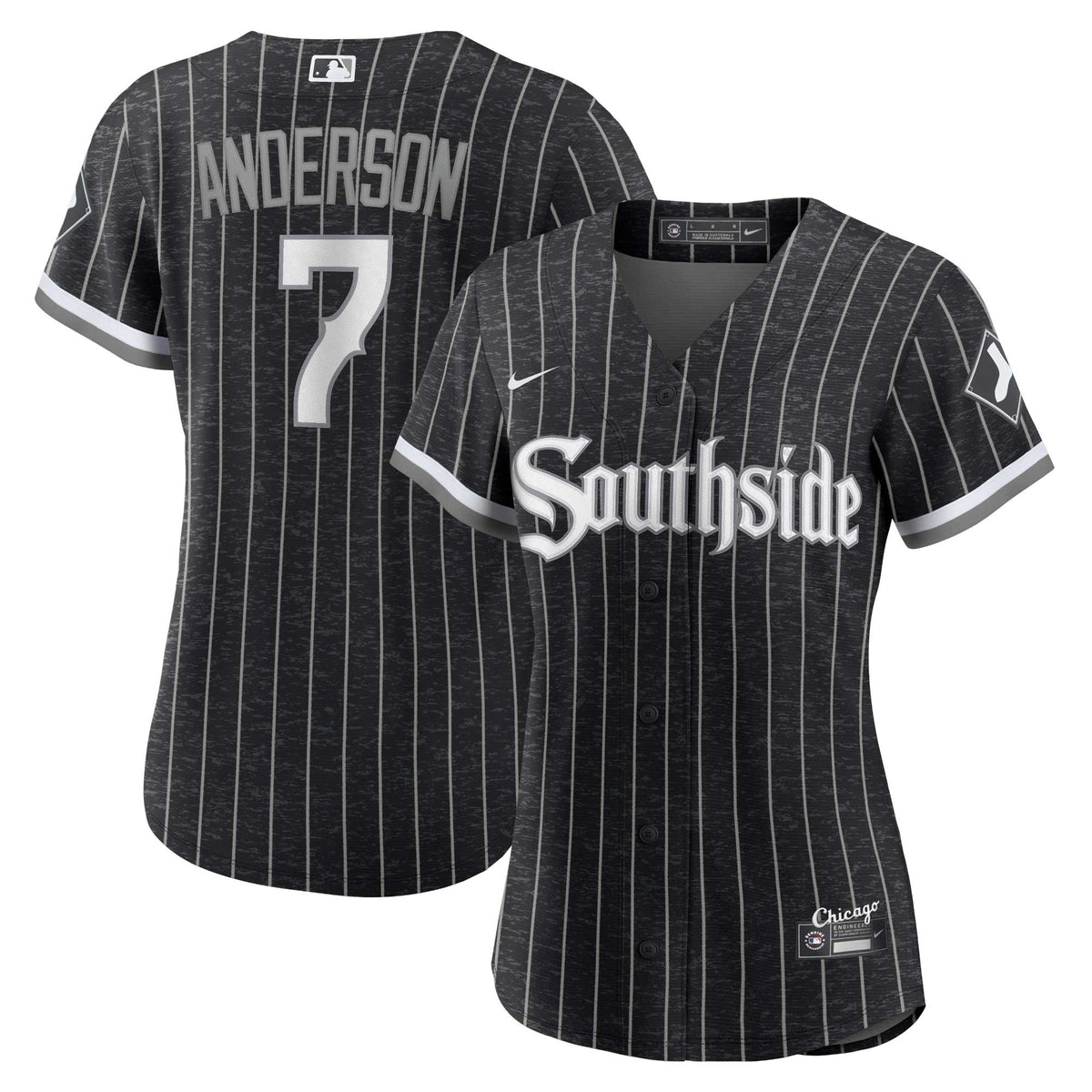 Tim Anderson Chicago White Sox black City Connect jersey