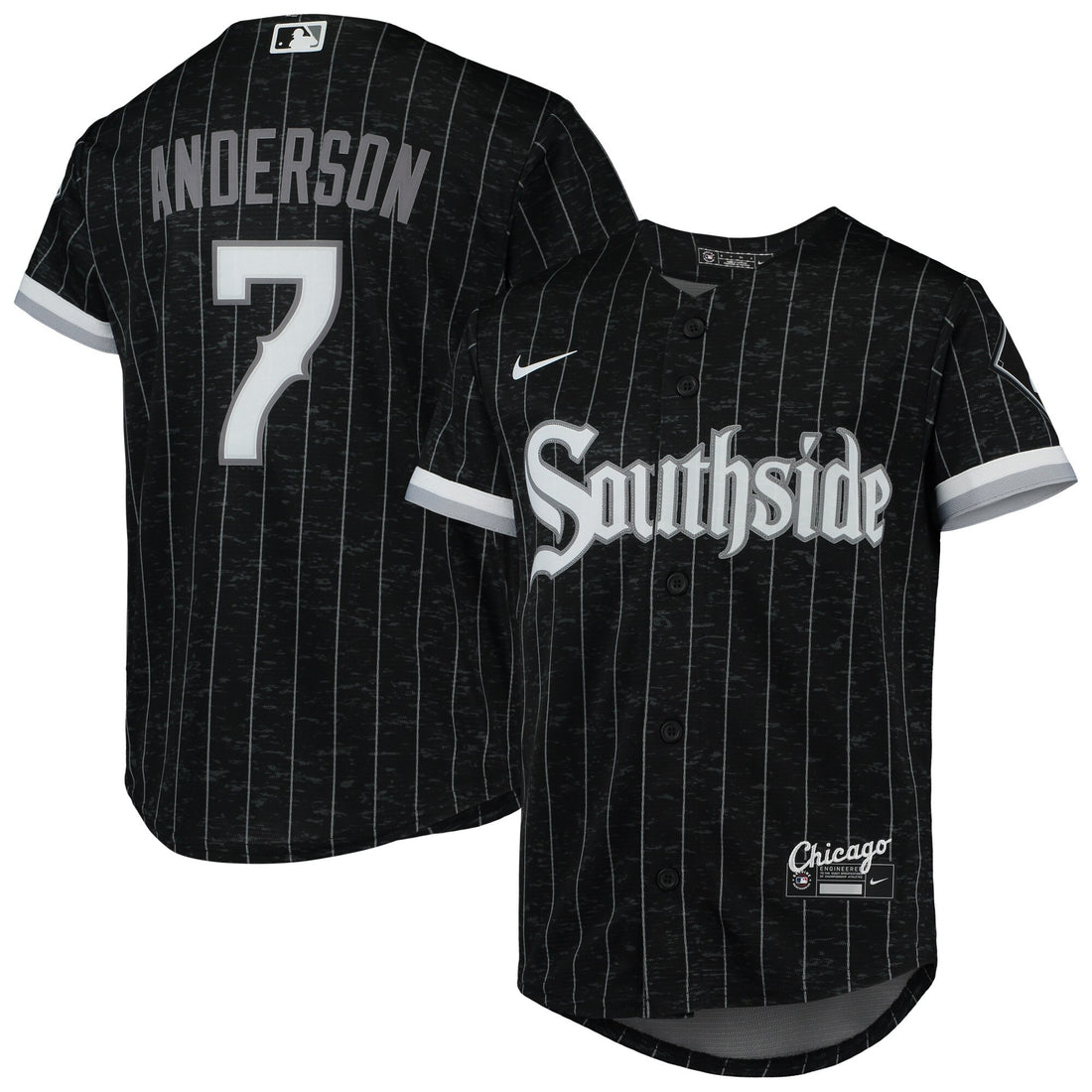 Tim Anderson Chicago White Sox black City Connect jersey