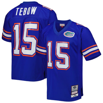 Tim Tebow Florida Gators royal jersey