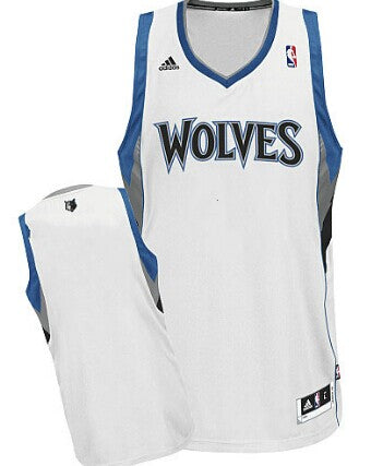 Custom Minnesota Timberwolves white jersey