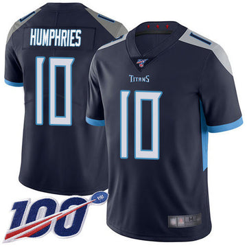 Adam Humphries Tennessee Titans navy Vapor jersey