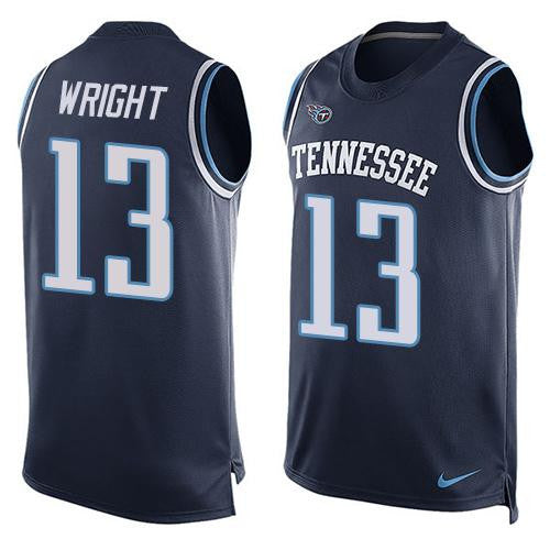 Kendall Wright Tennessee Titans navy Limited jersey