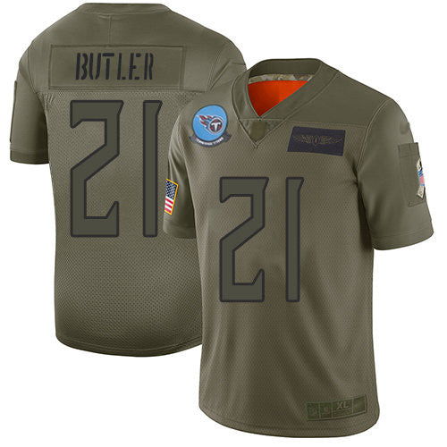 Malcolm Butler Tennessee Titans camo Salute To Service jersey