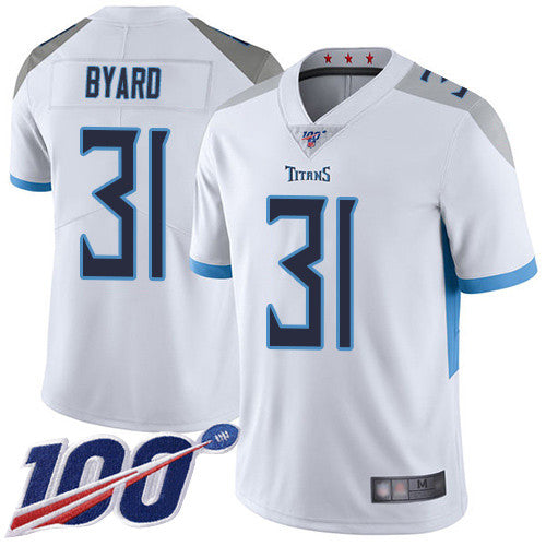 Kevin Byard Tennessee Titans white Vapor jersey