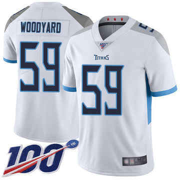 Wesley Woodyard Tennessee Titans white Vapor jersey