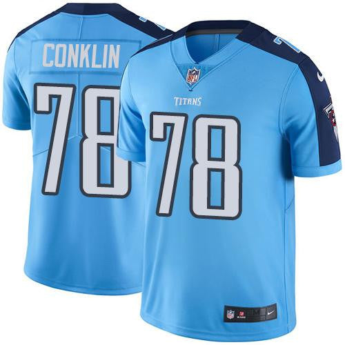 Jack Conklin Tennessee Titans blue Limited jersey