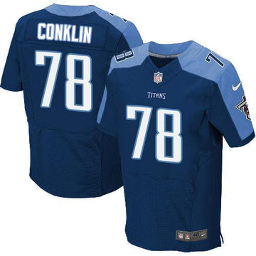 Jack Conklin Tennessee Titans navy Elite jersey