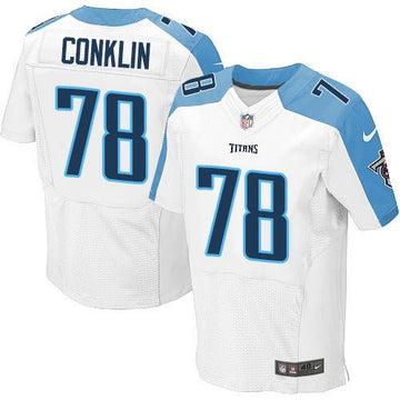 Jack Conklin Tennessee Titans white Elite jersey