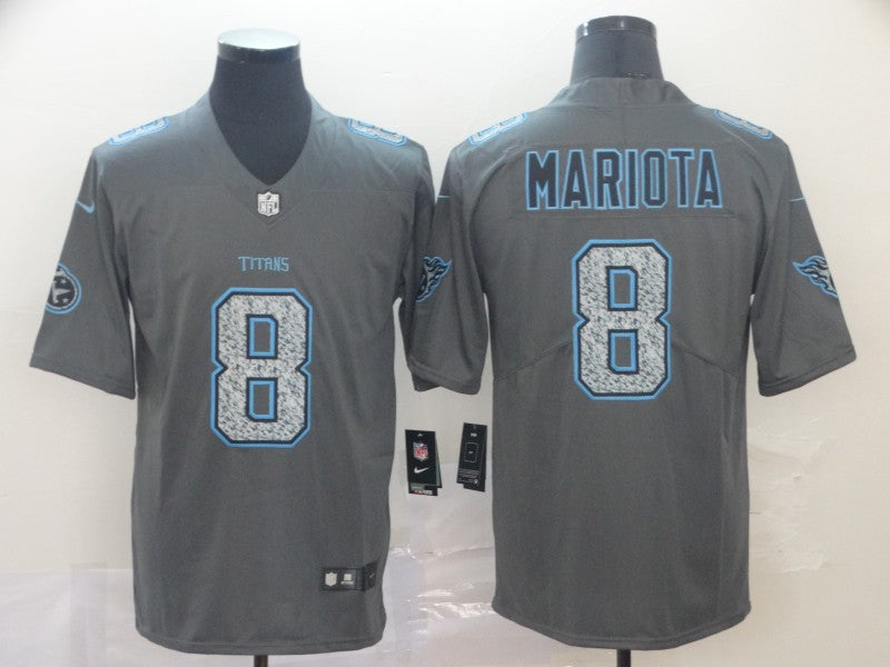 Marcus Mariota Tennessee Titans gray Untouchable jersey