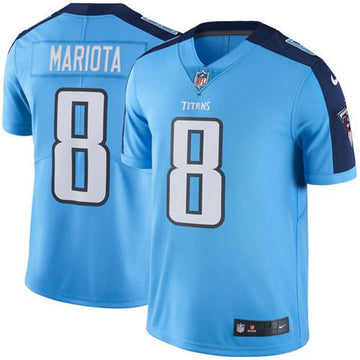 Marcus Mariota Tennessee Titans blue Limited jersey