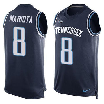 Marcus Mariota Tennessee Titans navy Limited jersey